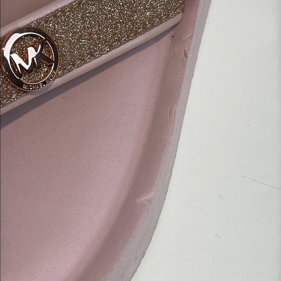Michael Kors Pink and Gold Sandals Size 10 Women's - Picture 6 of 7